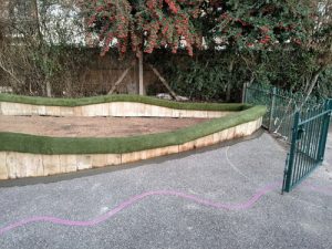 Barnes Primary School London - Playground Installers Sussex - Independent Playground Safety Surfacing West Sussex Surrey Hampshire