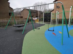 Playsafe Playgrounds Uxbridge - Play Area - Wet Pour - Independent Playground Safety Surfacing Installer West Sussex Surrey Hampshire