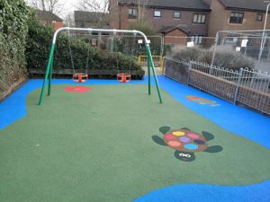 Playsafe Playgrounds Uxbridge - Play Area - Wet Pour - Independent Playground Safety Surfacing Installer West Sussex Surrey Hampshire