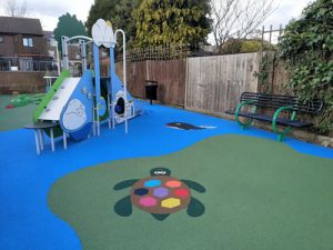 Playsafe Playgrounds Uxbridge - Play Area - Wet Pour - Independent Playground Safety Surfacing Installer West Sussex Surrey Hampshire