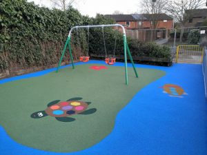 Wet Pour Heacham Avenue Uxbridge - Play Area - Wet Pour - Independent Playground Safety Surfacing Installer West Sussex Surrey Hampshire