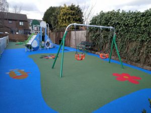 Playsafe Playgrounds Uxbridge - Play Area - Wet Pour - Independent Playground Safety Surfacing Installer West Sussex Surrey Hampshire