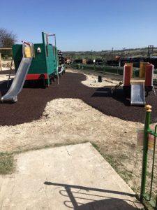 Watercress Line New Alresford - SafaMulch Rubber Surfacing - Independent Playground Safety Surfacing Installer West Sussex Surrey Hampshire