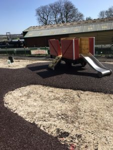 Watercress Line New Alresford - SafaMulch Rubber Surfacing - Independent Playground Safety Surfacing Installer West Sussex Surrey Hampshire