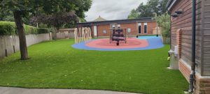 Dulwich Prep School Grass London Surrey Sussex Hardwood Play Equipment, Play Equipment Manufacturer, Play Area Specialist, Safety Surfacing