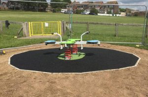 Wet Pour Dore Avenue Fareham - Wet Pour Rubber Surfacing - Independent Playground Safety Surfacing Installer West Sussex Surrey Hampshire