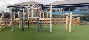 Dulwich Prep School Unit Robinia Timber - Playground Installers Sussex - Independent Playground Safety Surfacing West Sussex Surrey Hampshire