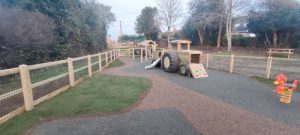 Playsafe Playgrounds Play Areas Robinia Timber - Playground Installers Sussex - Independent Playground Safety Surfacing West Sussex Surrey Hampshire