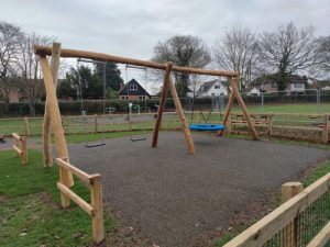 Playsafe Playgrounds Play Areas Robinia Timber - Playground Installers Sussex - Independent Playground Safety Surfacing West Sussex Surrey Hampshire