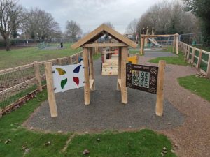 Great Braxted Play Area Robinia Timber - Playground Installers Sussex - Independent Playground Safety Surfacing West Sussex Surrey Hampshire