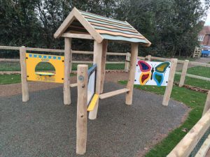 Playsafe Playgrounds Play Areas Robinia Timber - Playground Installers Sussex - Independent Playground Safety Surfacing West Sussex Surrey Hampshire