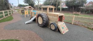 Playsafe Playgrounds Play Areas Robinia Timber - Playground Installers Sussex - Independent Playground Safety Surfacing West Sussex Surrey Hampshire